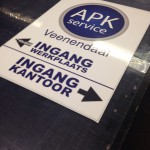 Bewegwijzering APK Service Veenendaal