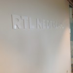 RTL Nederland freesletters direct op muur